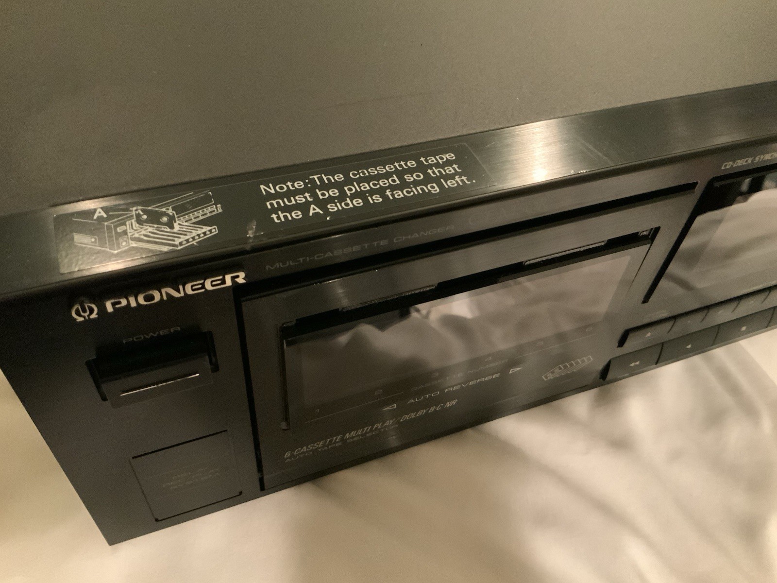 Pioneer CT-M50R 6-Cassette Multi Play Changer COOL RARE WORKING - Image 10