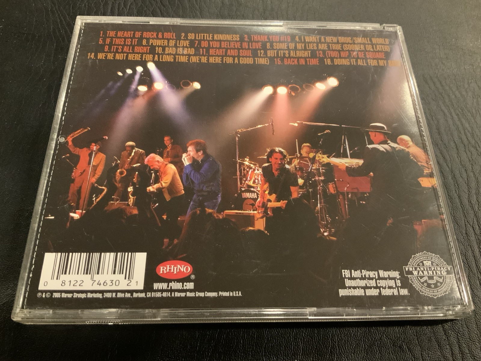 HUEY LEWIS & THE NEWS Live At 25 CD  Recorded  Dec. 14-15 2004 Chico CA - Image 2