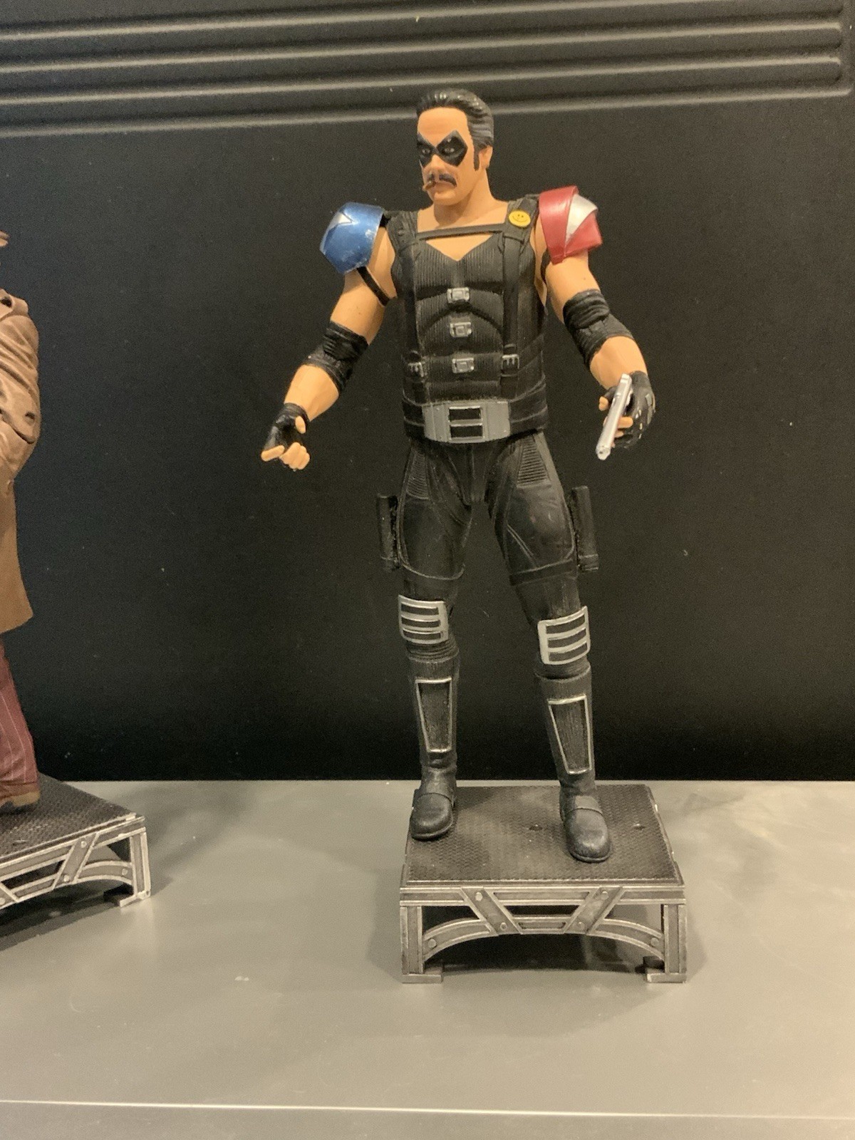 WATCHMEN DC Direct Loose 2 Figure Lot | Comedian & Rorschach See Pics - Image 4