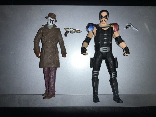 WATCHMEN DC Direct Loose 2 Figure Lot | Comedian & Rorschach See Pics - Image 7