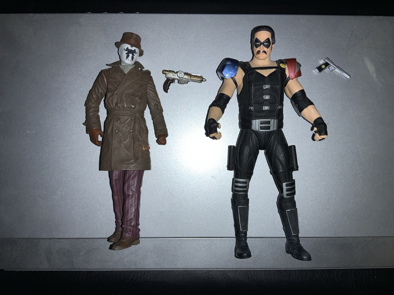 WATCHMEN DC Direct Loose 2 Figure Lot | Comedian & Rorschach See Pics - Image 7