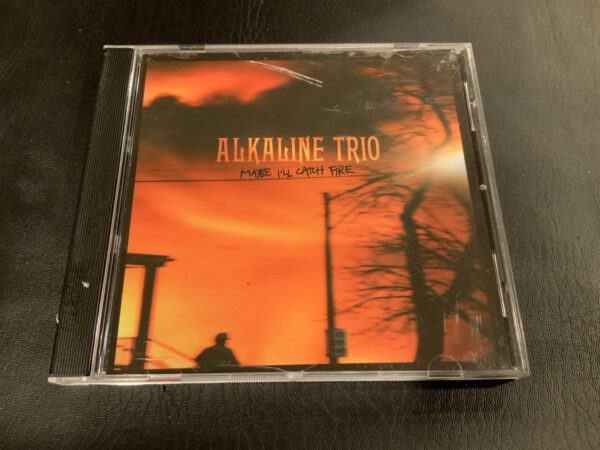 ALKALINE TRIO ~ MAYBE I'LL CATCH FIRE ~ CD 1999 ~ VG+/VG+